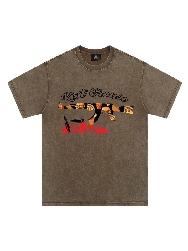 Original Funny AK Graphic Print T-shirt sold by Thesupermade