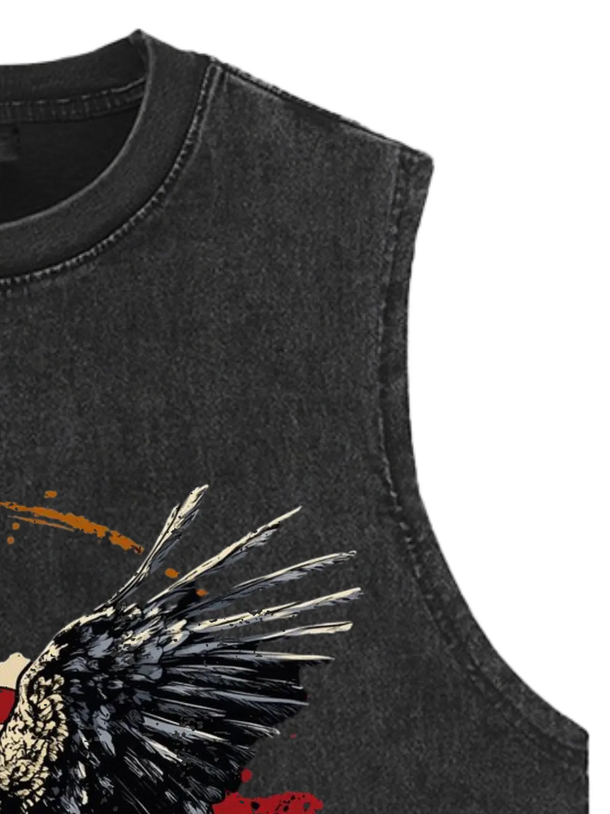 Original Printed Eagle Graphic Tank Top Vest sold by Thesupermade product image thumbnail 2