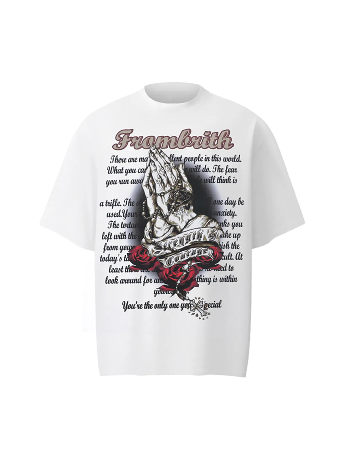 Inspirational Quote Graphic T-Shirt sold by Thesupermade product image thumbnail 2