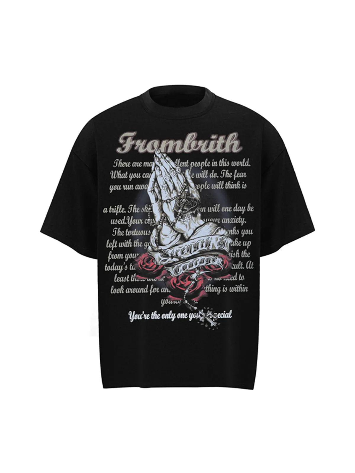 Inspirational Quote Graphic T-Shirt sold by Thesupermade product image thumbnail 3