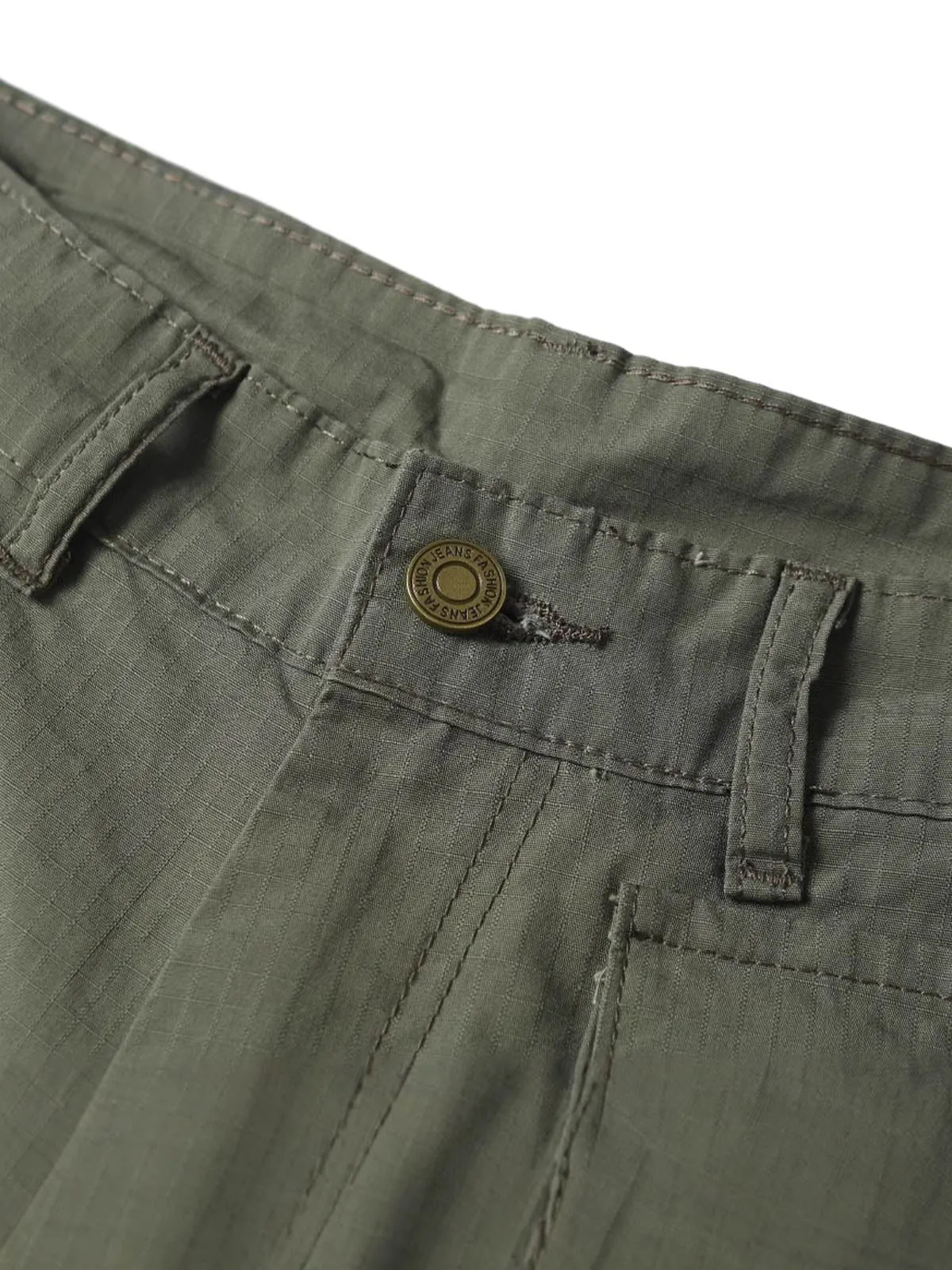 Cleanfit Multi-Pocket Cargo Jorts sold by Thesupermade product image thumbnail 3