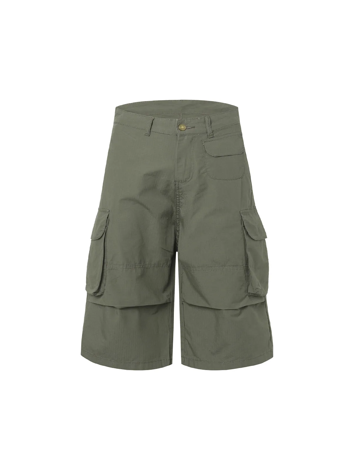 Cleanfit Multi-Pocket Cargo Jorts sold by Thesupermade