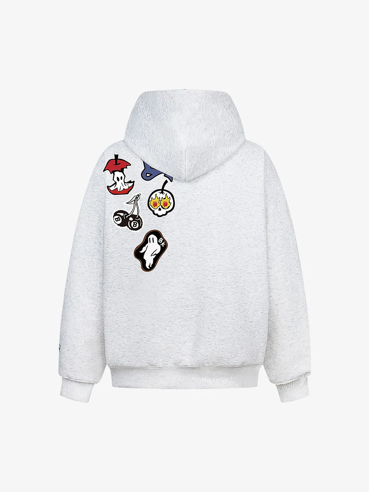 Stylish Hoodie with Unique Patch Design for Men and Women - Perfect for Casual Wear sold by Thesupermade product image thumbnail 5