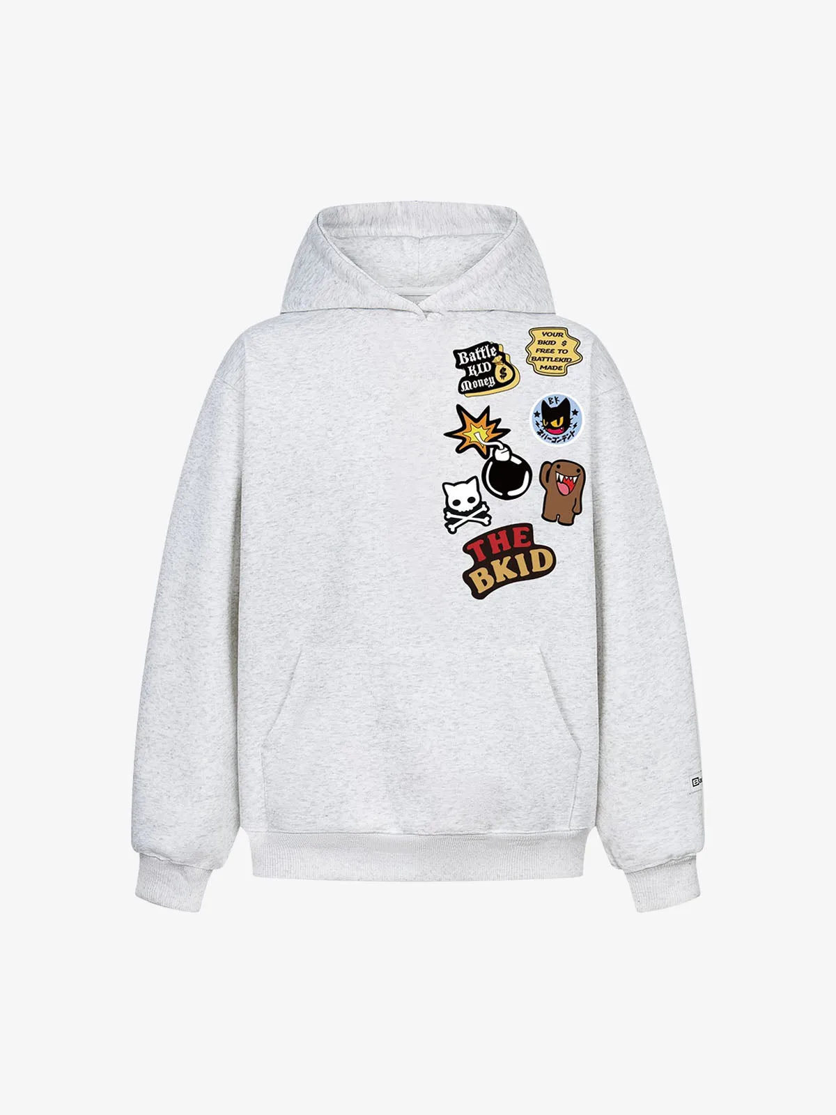 Stylish Hoodie with Unique Patch Design for Men and Women - Perfect for Casual Wear sold by Thesupermade product image thumbnail 2