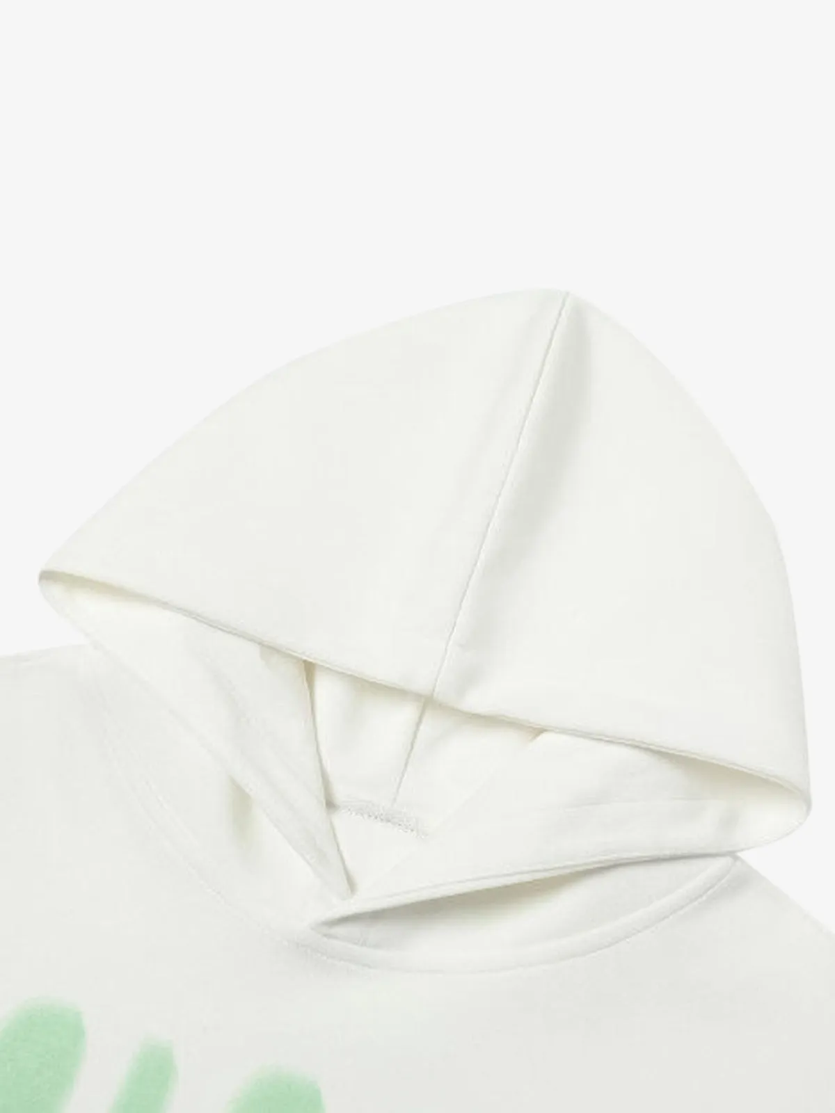 Stylish Hooded Sweatshirt with Bold Lettering Design for Casual Wear sold by Thesupermade product image thumbnail 5