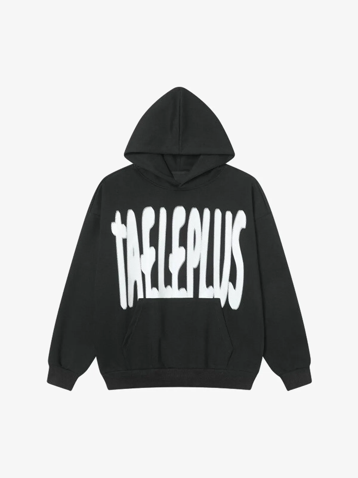 Stylish Hooded Sweatshirt with Bold Lettering Design for Casual Wear sold by Thesupermade