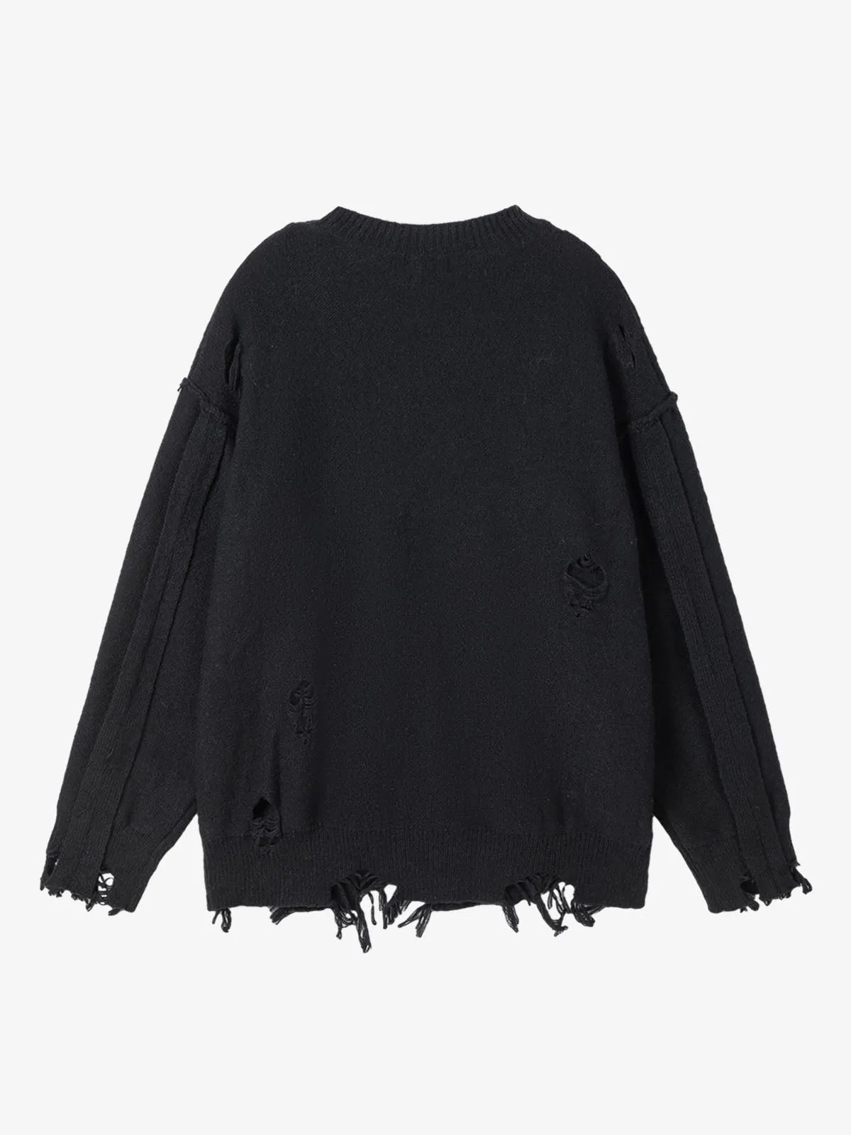 Vintage Ripped Patchwork Shabby Sweater sold by Thesupermade product image thumbnail 4