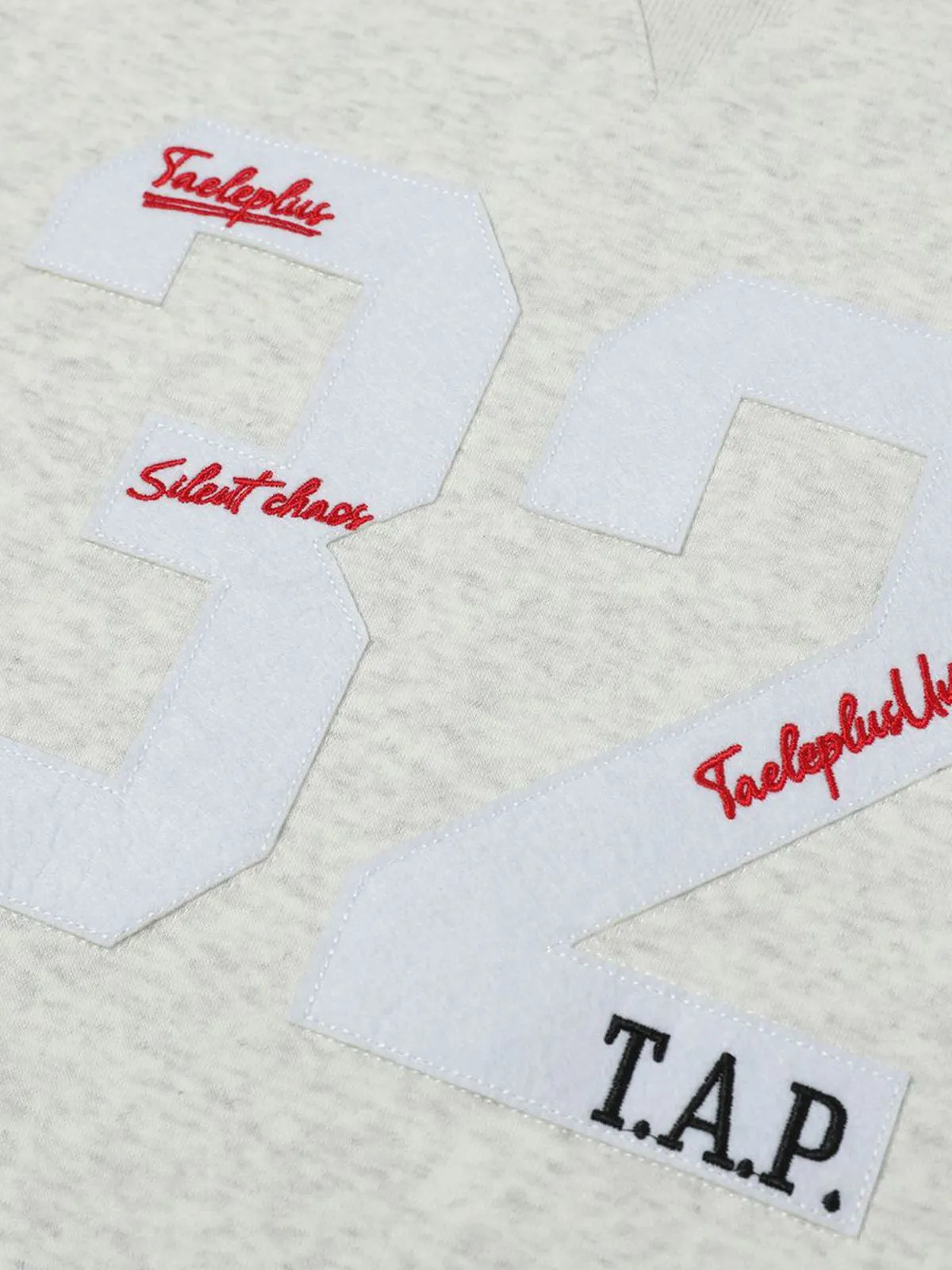 Retro Patch Embroidery Sweatershirt sold by Thesupermade product image thumbnail 4