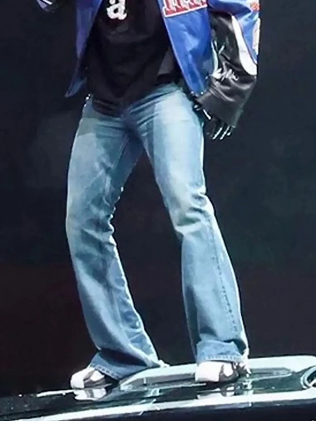 Washed Whitened Flared Jeans sold by Thesupermade product image thumbnail 3