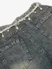 Vintage Washed Ripped Scimitar Jeans sold by Thesupermade