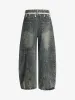 Vintage Washed Ripped Scimitar Jeans sold by Thesupermade