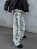 Multi-Keychain Heart Digital Printed Jeans sold by Thesupermade