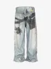 Multi-Keychain Heart Digital Printed Jeans sold by Thesupermade