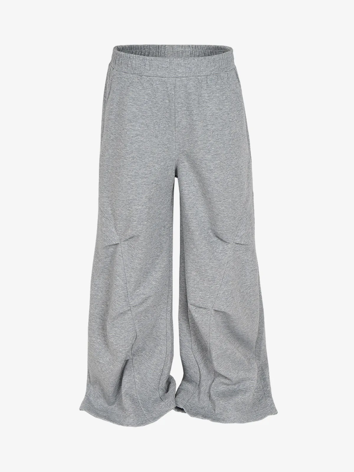 Pleated Crease Wide-Leg Mopping Casual Pants sold by Thesupermade