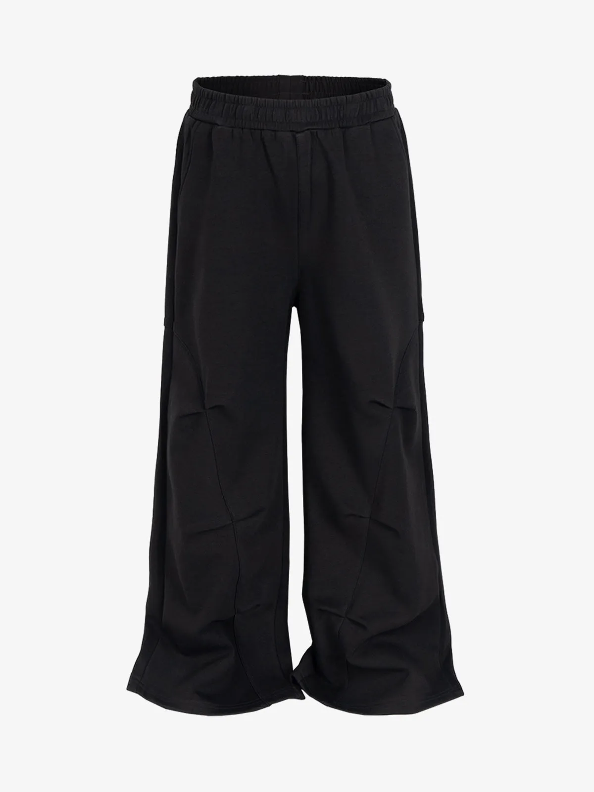 Pleated Crease Wide-Leg Mopping Casual Pants sold by Thesupermade product image thumbnail 2