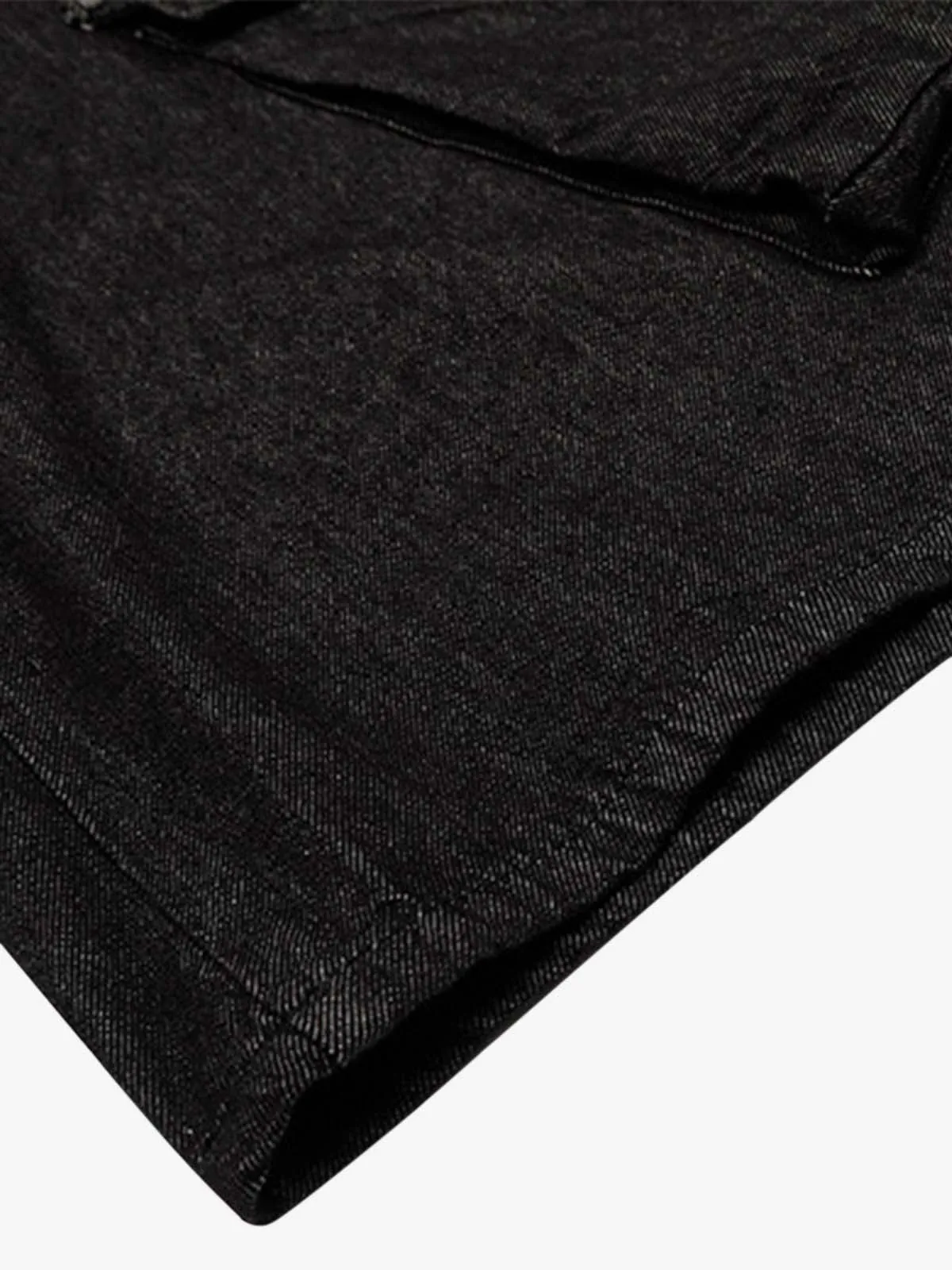 Retro Drape Baggy Straight Workwear Denim Shorts sold by Thesupermade product image thumbnail 5