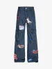 Letter Print Cargo Multi-Pocket Jeans sold by Thesupermade