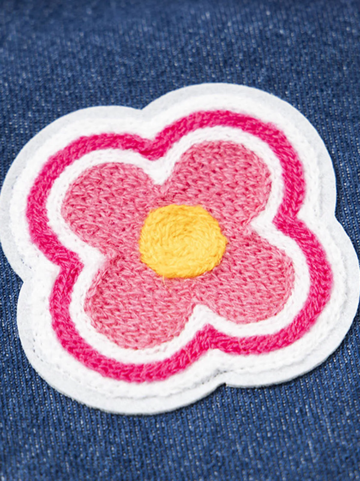 Retro Embroidered Floral Cropped Jort sold by Thesupermade product image thumbnail 5