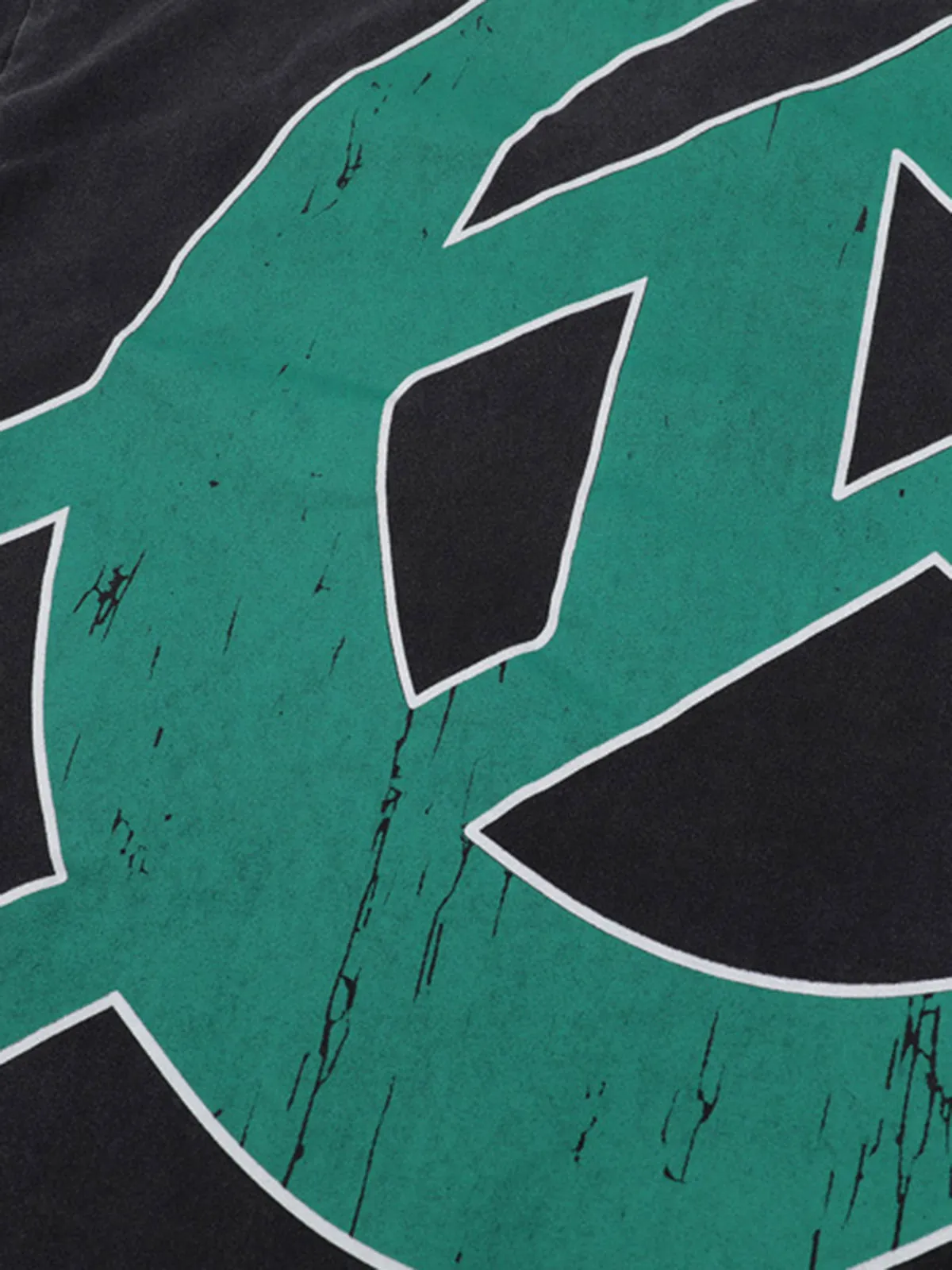 Old Washed Dark Western Cowboy Print T-Shirt sold by Thesupermade product image thumbnail 5