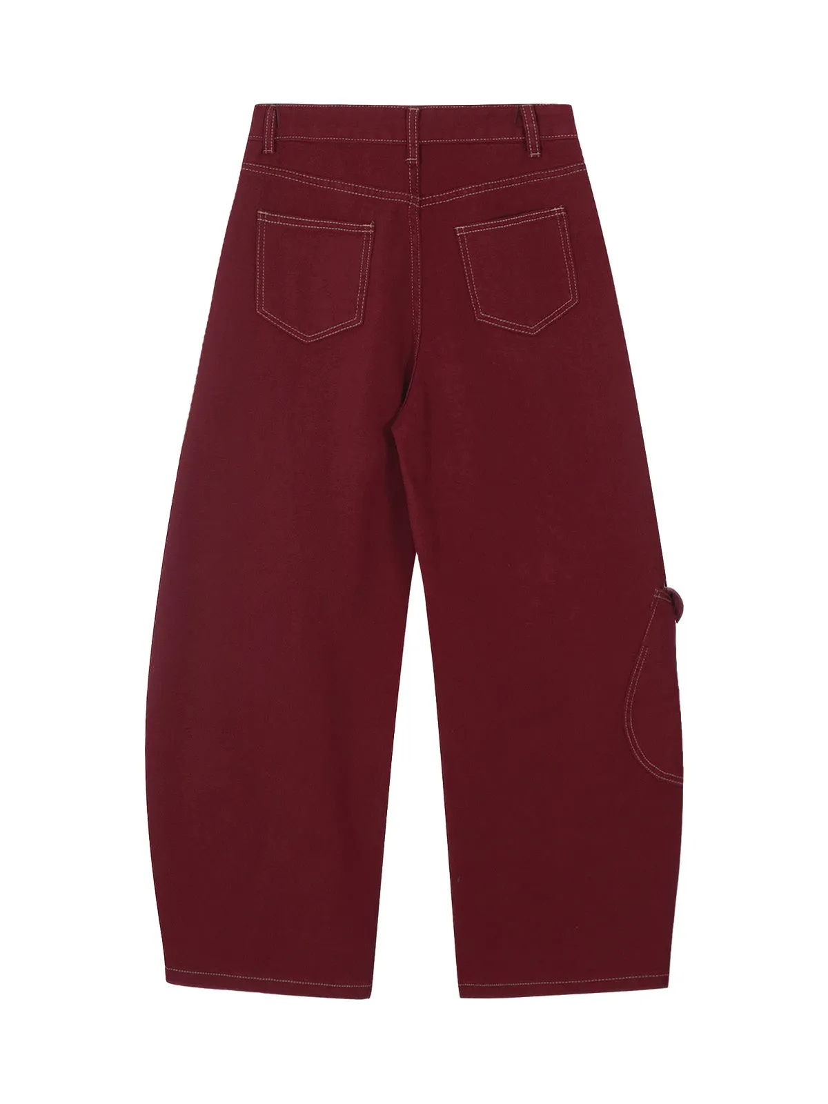 Retro Cargo Barrel Pants sold by Thesupermade product image thumbnail 4