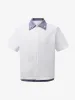 Fake Two-piece Stitching Lapel Pearl Button Shirt sold by Thesupermade