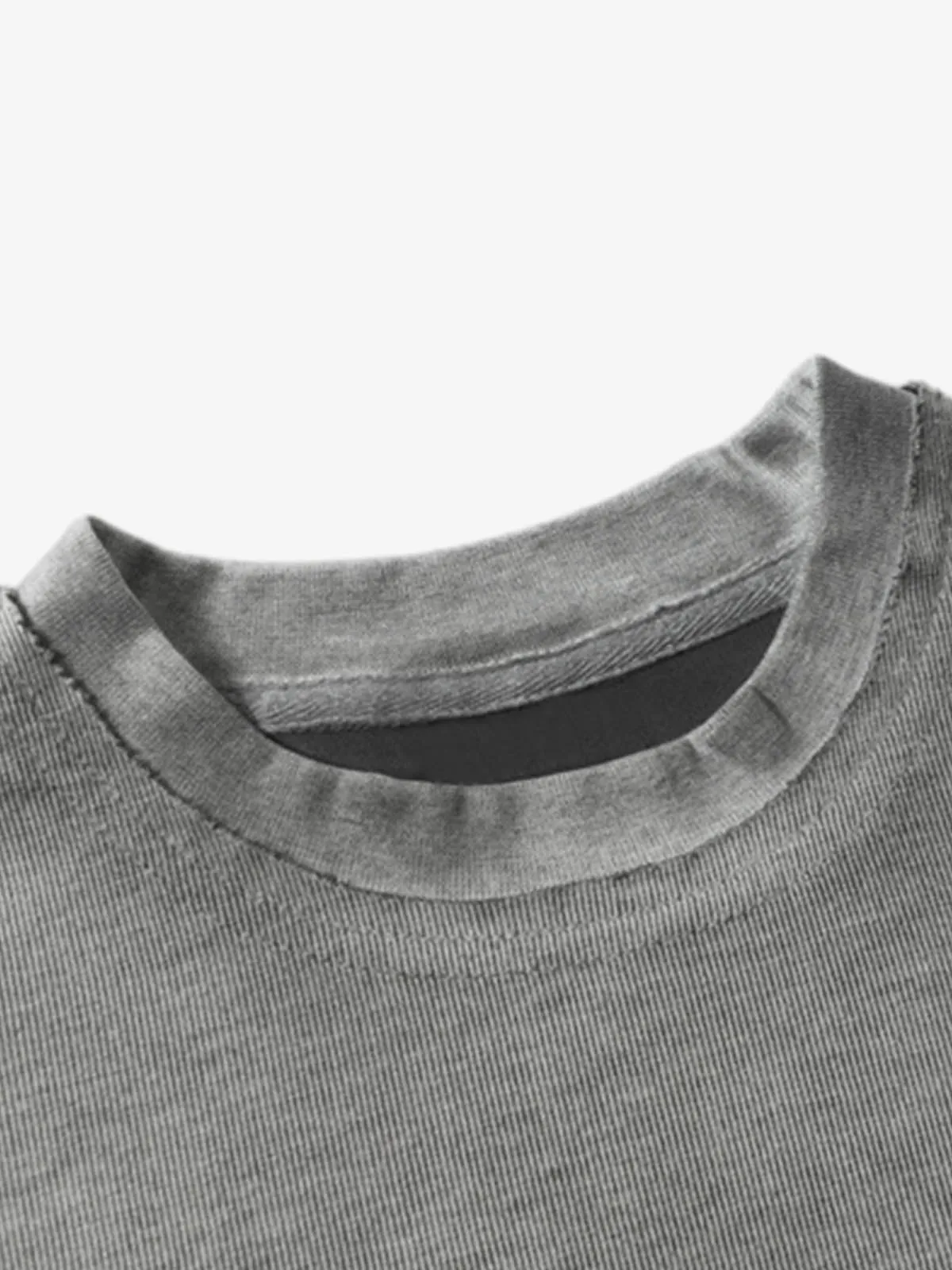 Vintage Distressed Washed Gradient Short-Sleeved T-Shirt sold by Thesupermade product image thumbnail 5