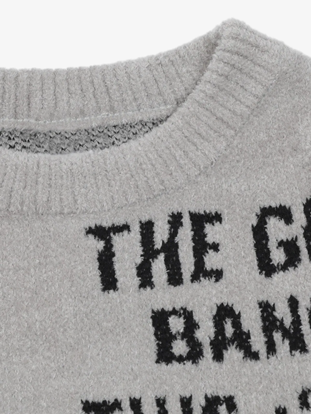 Embroidered Letter Knit Sweater sold by Thesupermade product image thumbnail 5