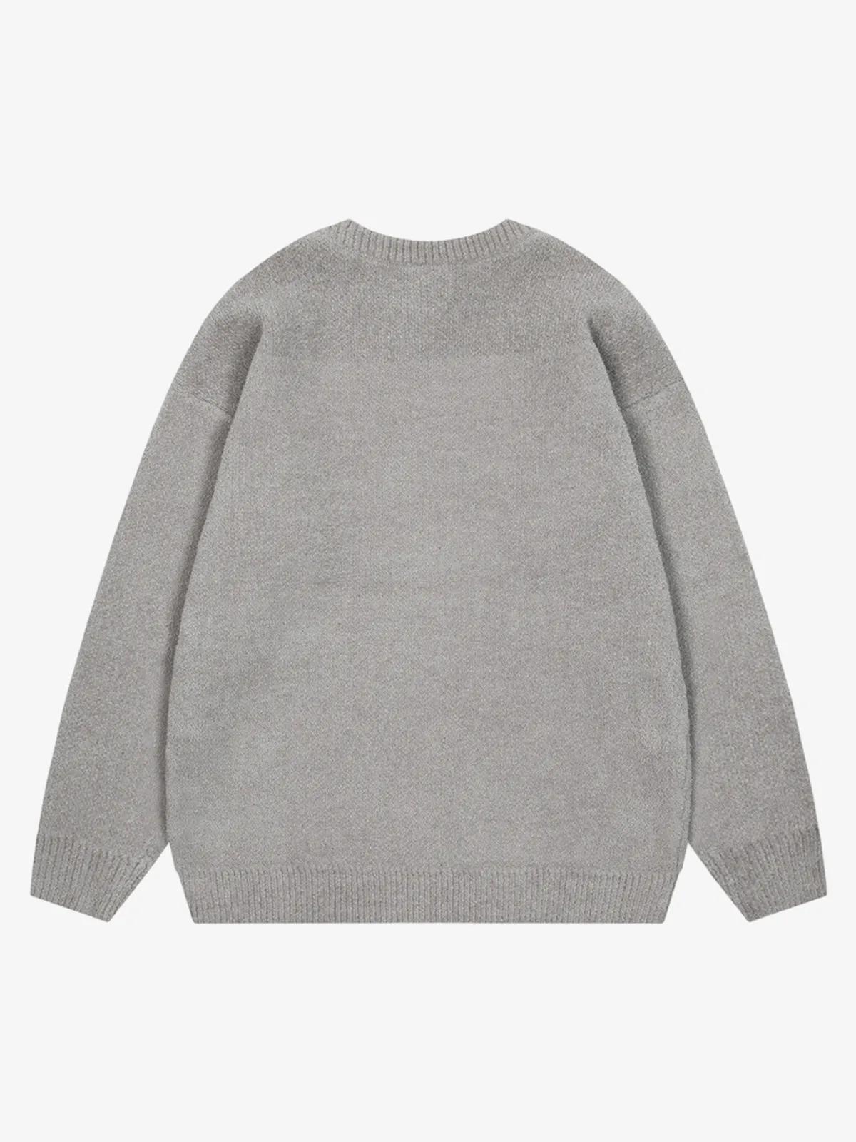 Embroidered Letter Knit Sweater sold by Thesupermade product image thumbnail 3