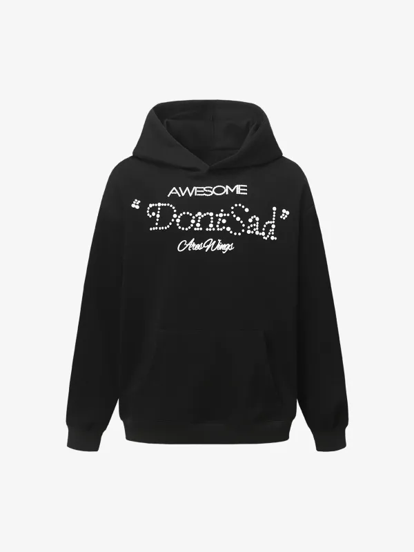 Street Hip-Hop Foam Print Hoodie sold by Thesupermade