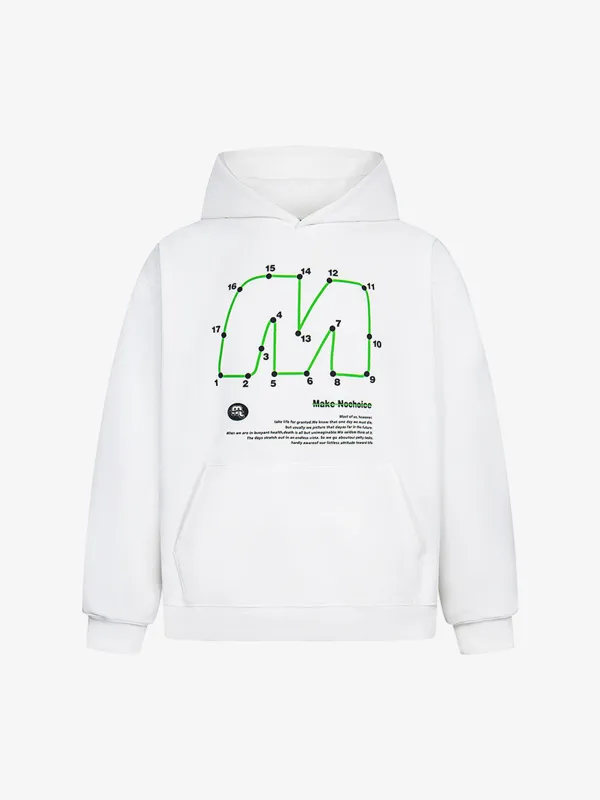 Unique Retro Letter Print Graphic Hoodie sold by Thesupermade