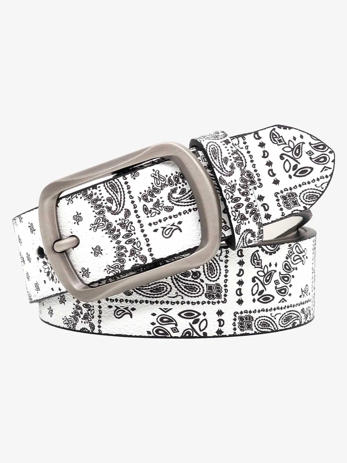 Retro Pattern High-End Street Hip-Hop Belt sold by Thesupermade product image thumbnail 4