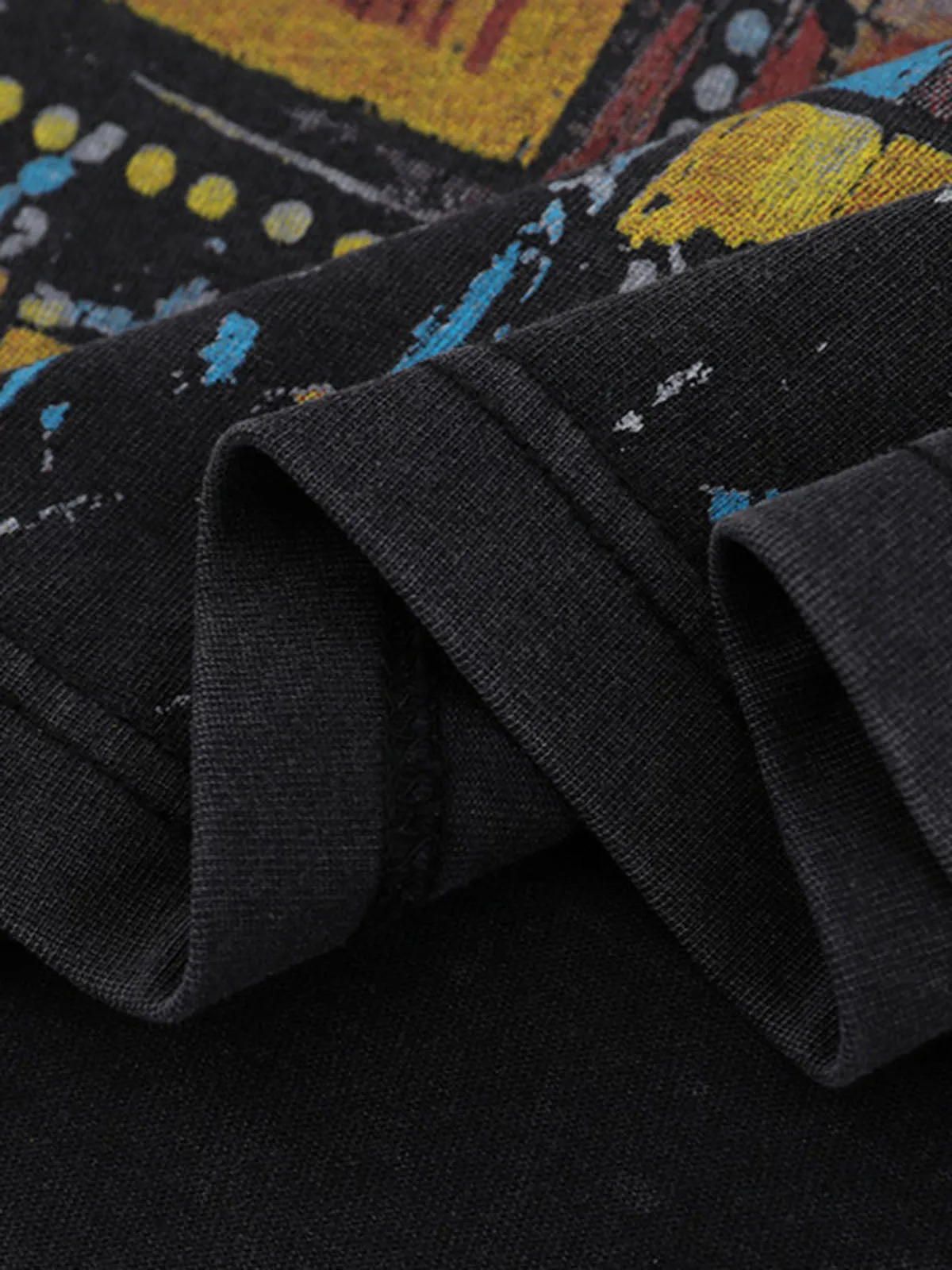 Punk Painted Amusement Park Print T-Shirt sold by Thesupermade product image thumbnail 4