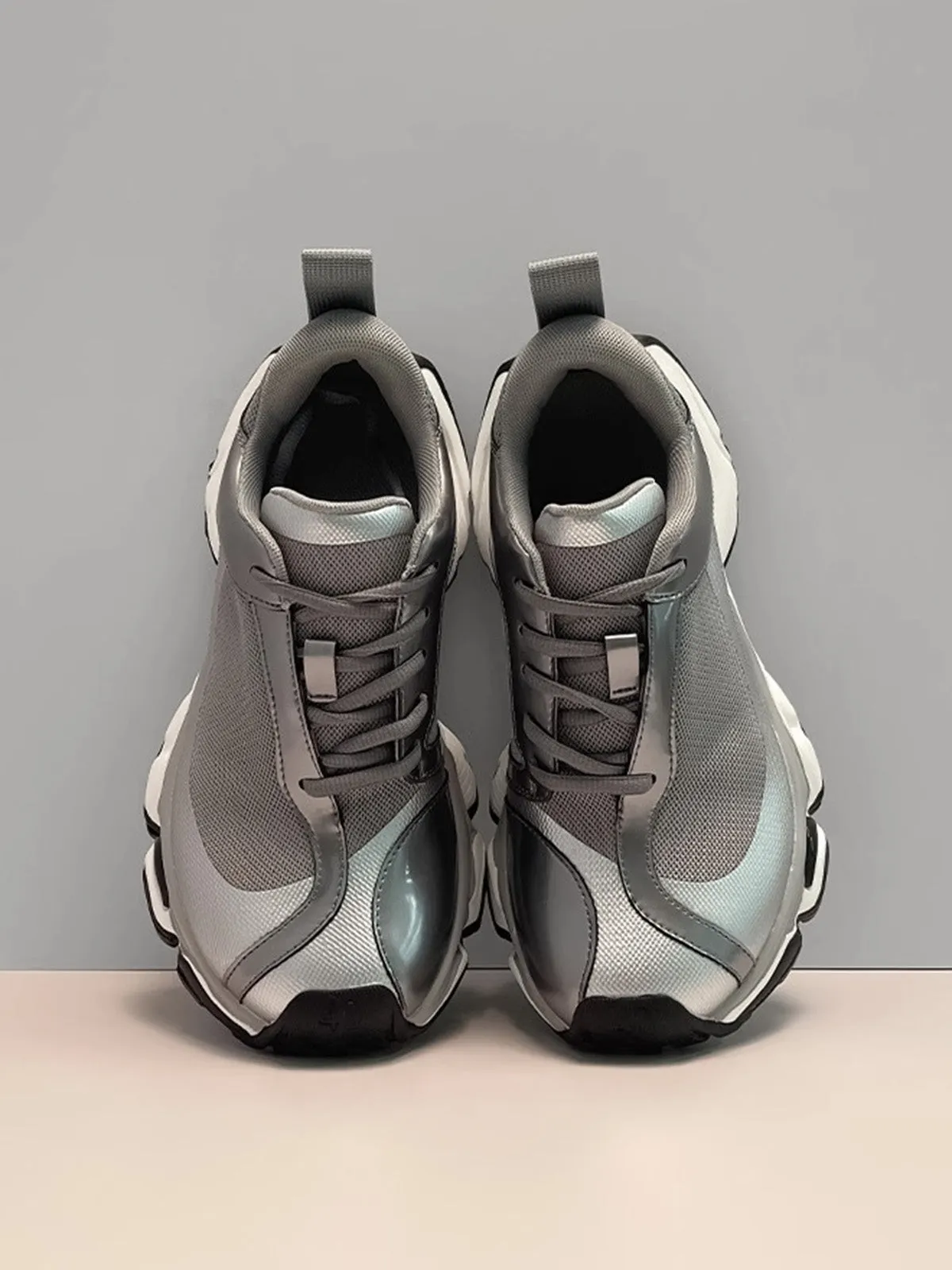 Mesh Dad Breathable Thick-soled Sneakers sold by Thesupermade product image thumbnail 3