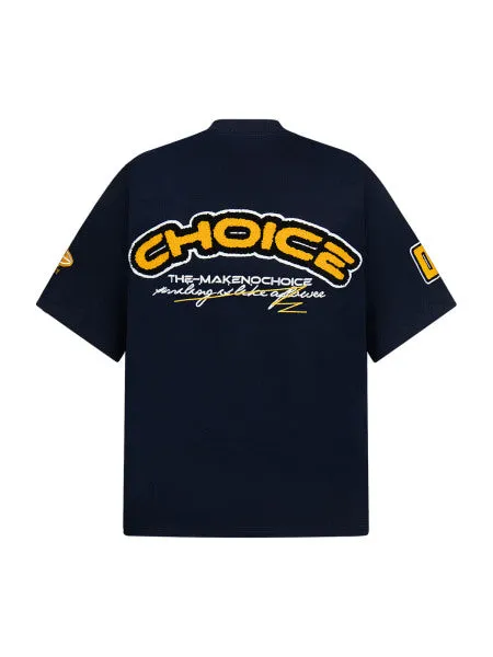 Heavy Embroidery Patch Embroidered T-Shirt sold by Thesupermade product image thumbnail 4