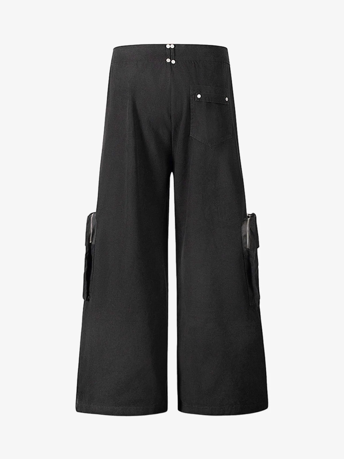 Street Metal Stud Zipper Multi-Pocket Workwear Casual Pants sold by Thesupermade product image thumbnail 3