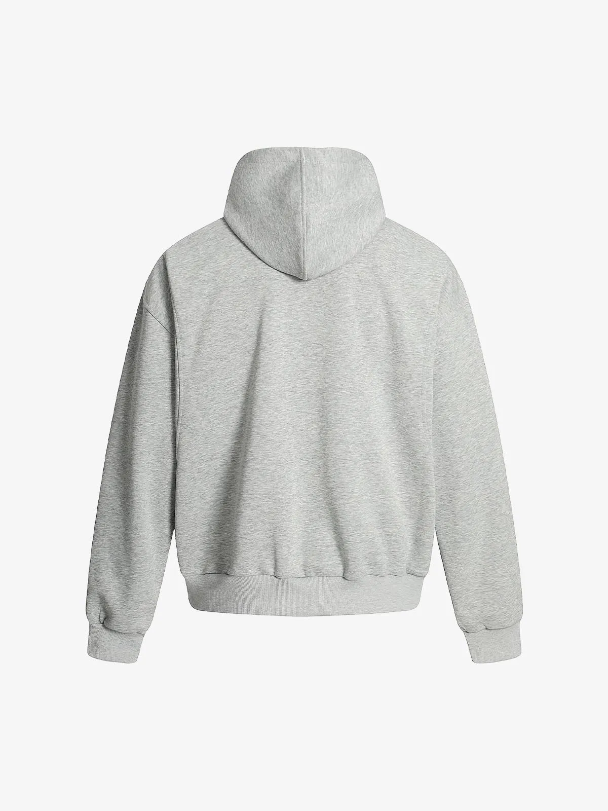Street Deconstructed Split Zippered Hooded Sweatshirt sold by Thesupermade product image thumbnail 3