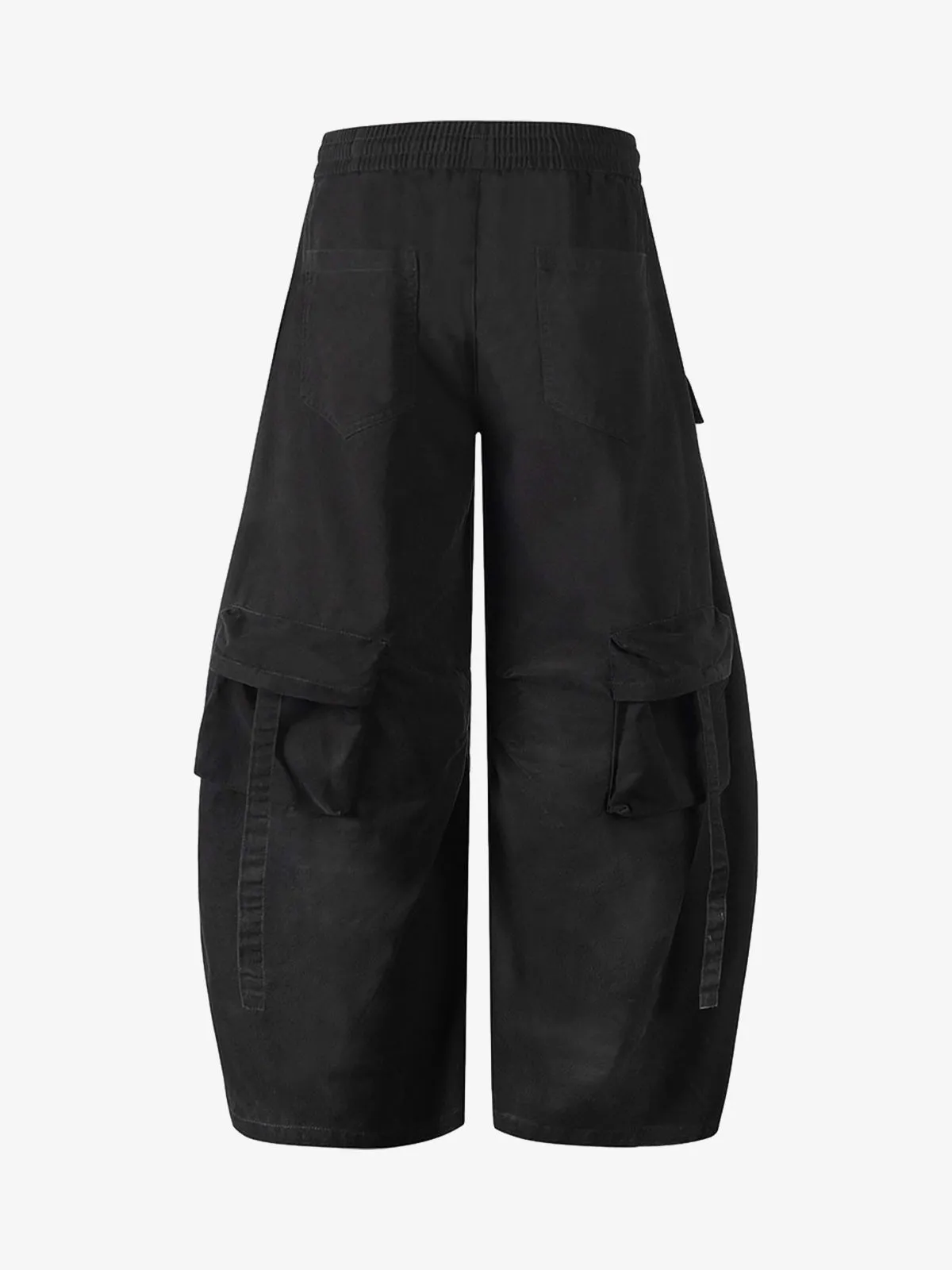 Functional Style Multi-pocket Cargo Barrel Pants sold by Thesupermade product image thumbnail 4