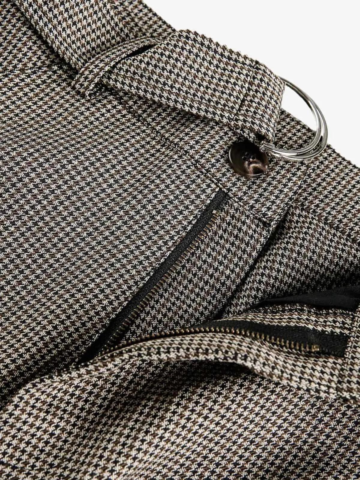 Belted Houndstooth Blazer Pants sold by Thesupermade product image thumbnail 4