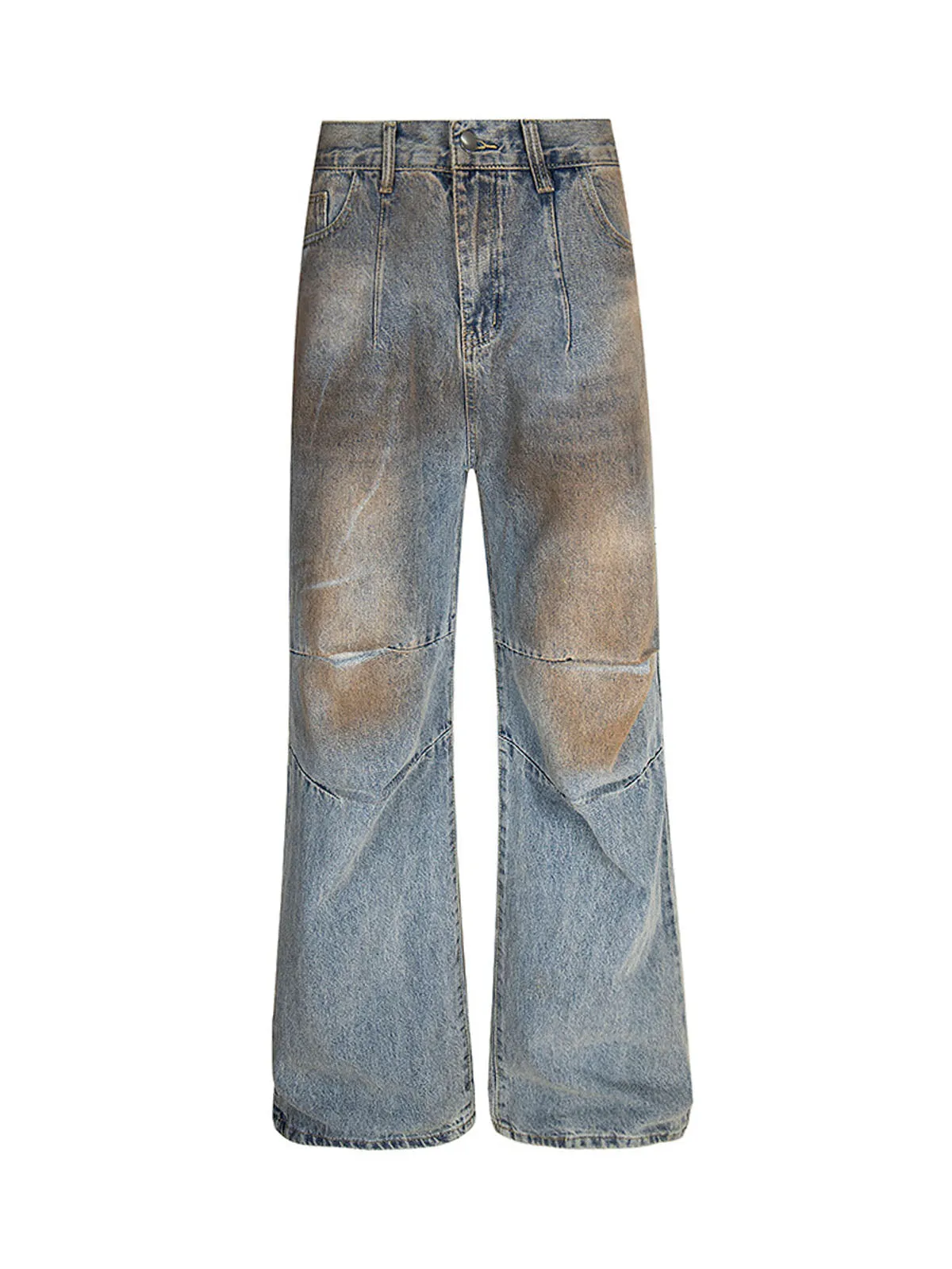 Retro Distressed Dirty Jeans sold by Thesupermade