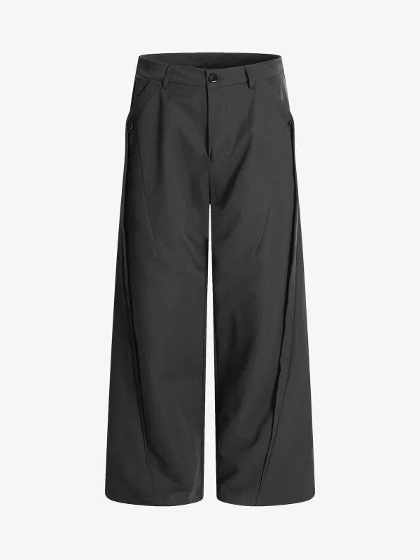 Street Deconstruction Split Casual Suit Pants sold by Thesupermade