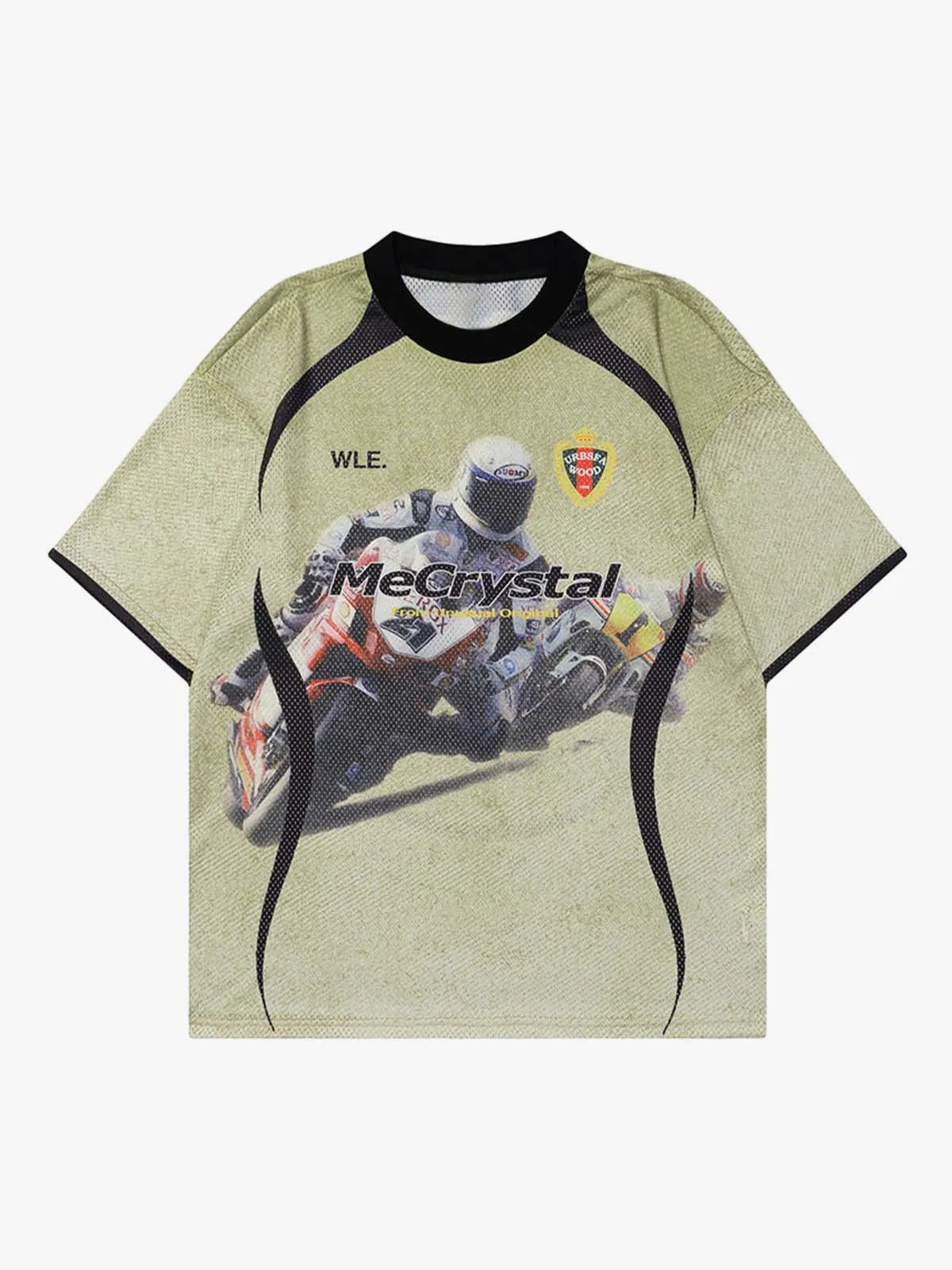 Motorcycle Racing Character Print Short-Sleeved T-Shirt sold by Thesupermade product image thumbnail 2