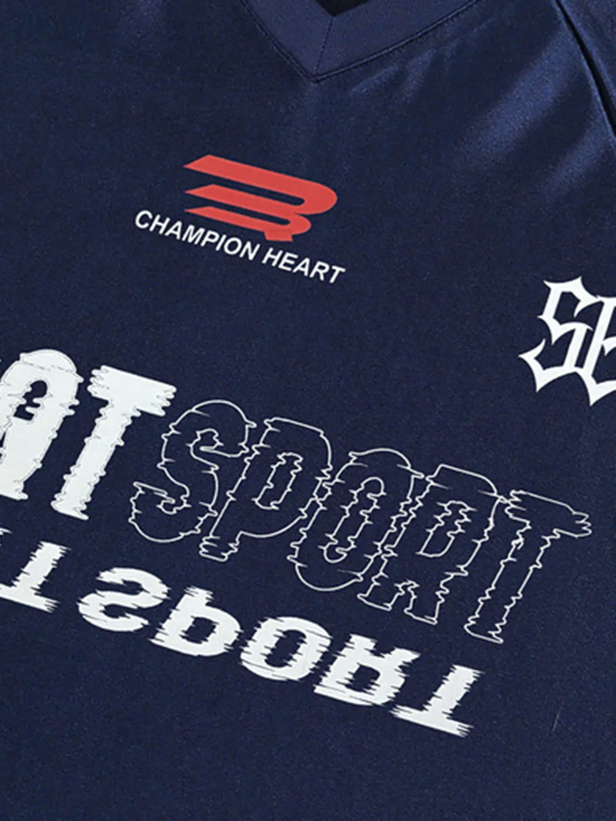 Satin Shiny Jersey Racing Sports T-shirt sold by Thesupermade product image thumbnail 4