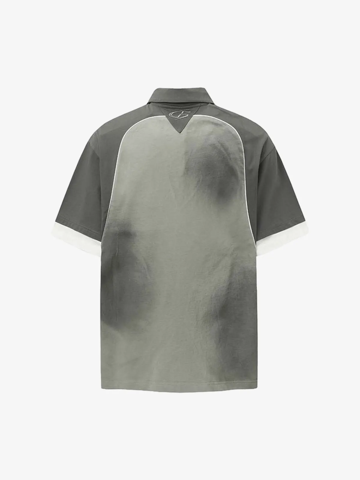 Retro Letter Printing Dirty POLO T-shirt sold by Thesupermade product image thumbnail 3