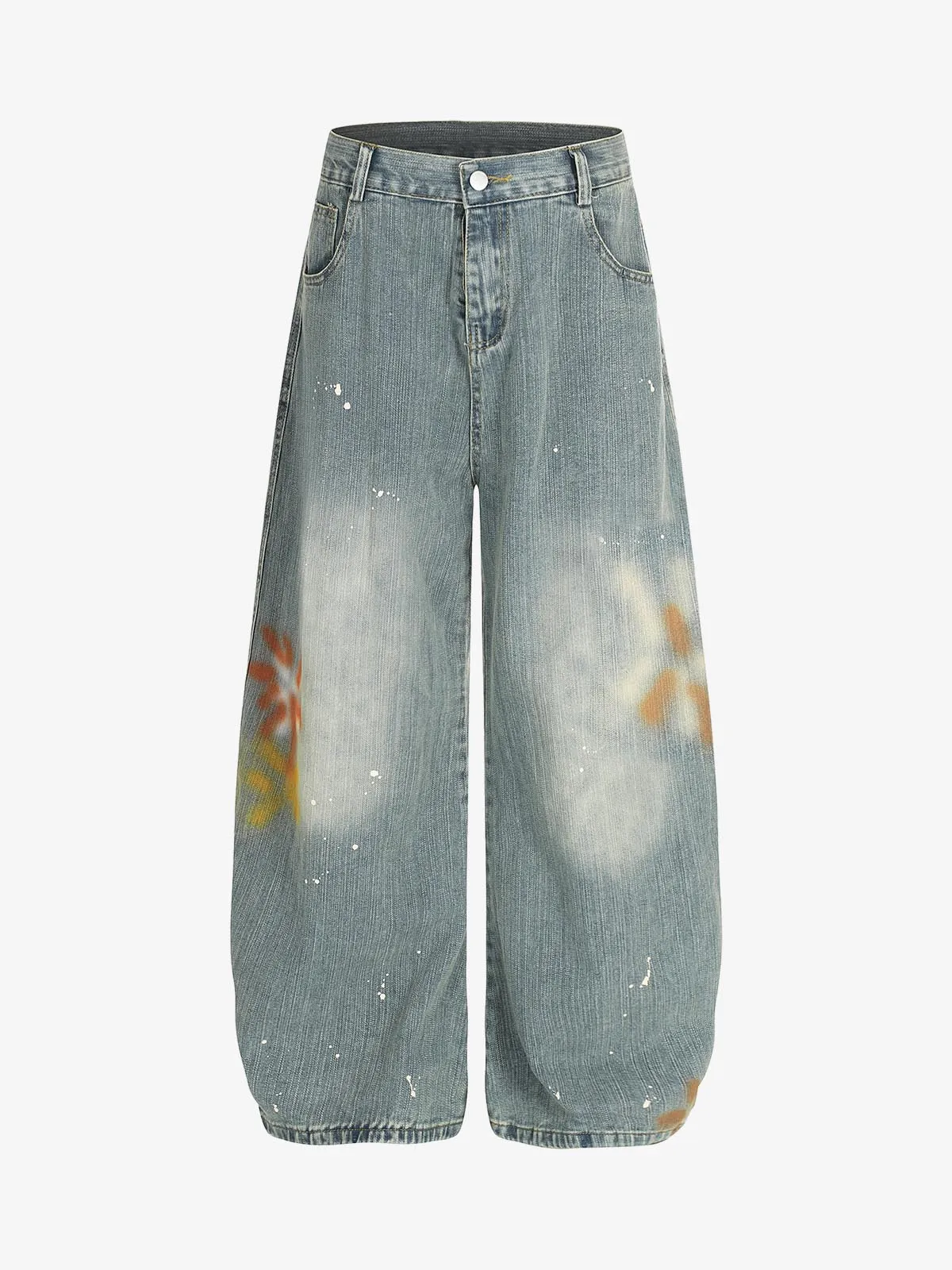 Washed Slub Machete Dye Jeans sold by Thesupermade