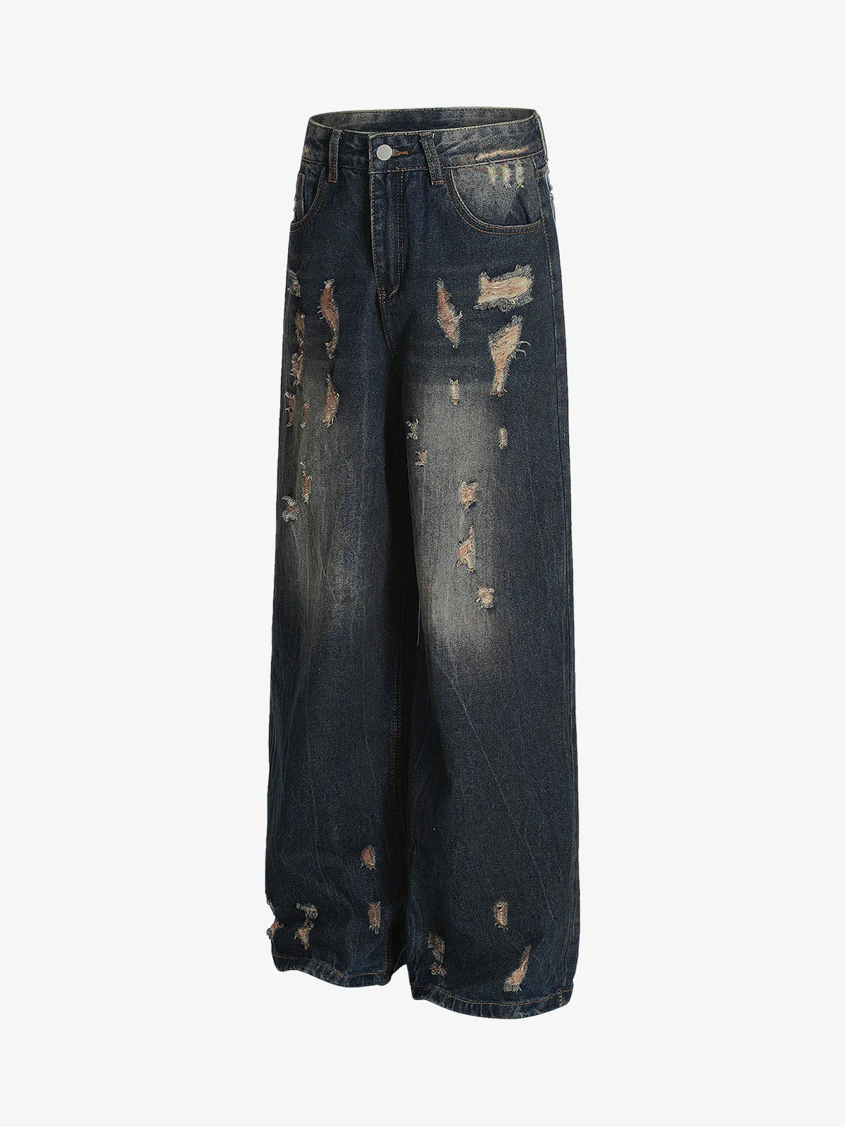 Vintage High Street RO Washed Ripped Jeans sold by Thesupermade product image thumbnail 2