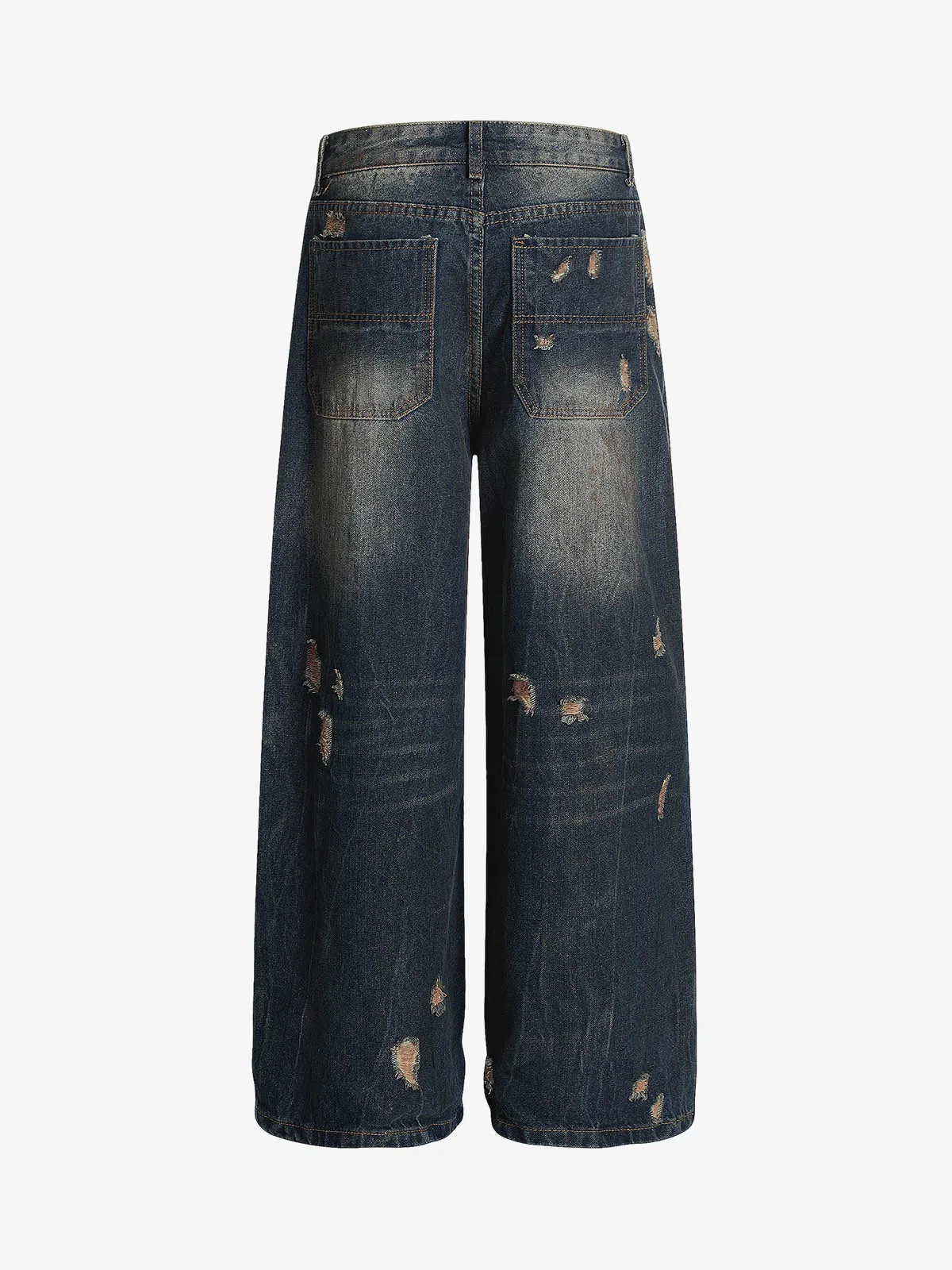 Vintage High Street RO Washed Ripped Jeans sold by Thesupermade product image thumbnail 3