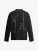 American Retro Rivet Design Street Hip-hop Long Sleeves T-shirt sold by Thesupermade