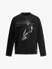 American Retro Rivet Design Street Hip-hop Long Sleeves T-shirt sold by Thesupermade