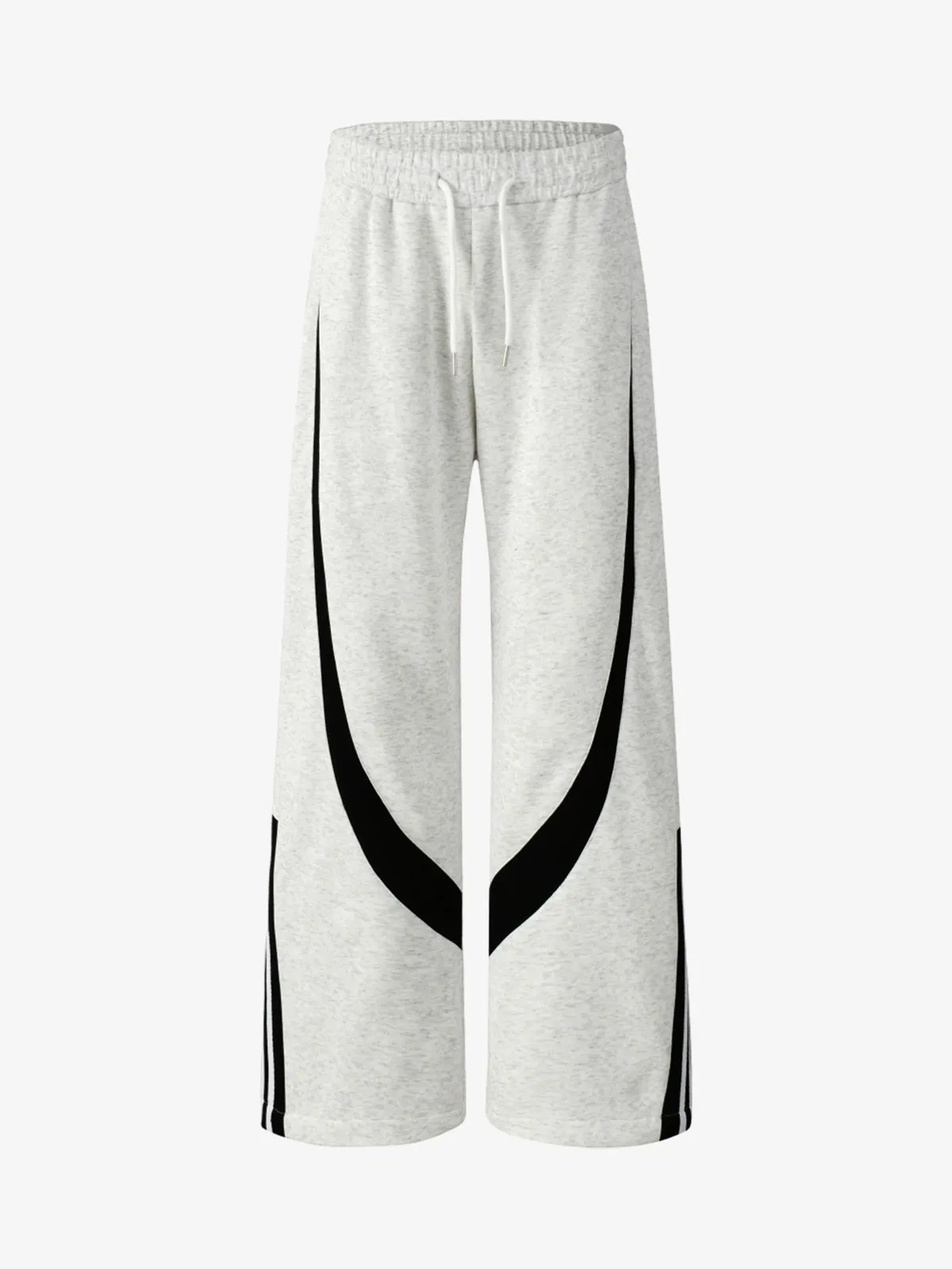 Retro Motorcycle Colorblock Structure Drape Pants sold by Thesupermade