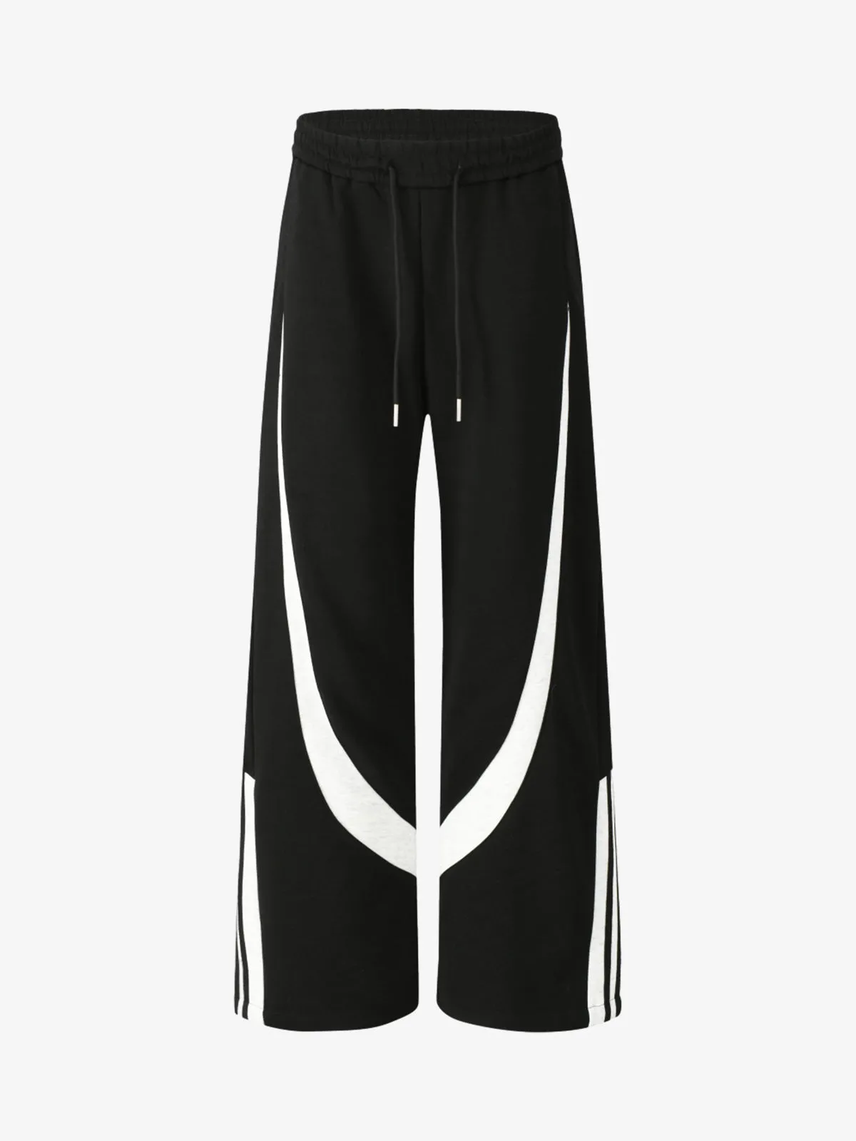 Retro Motorcycle Colorblock Structure Drape Pants sold by Thesupermade product image thumbnail 2